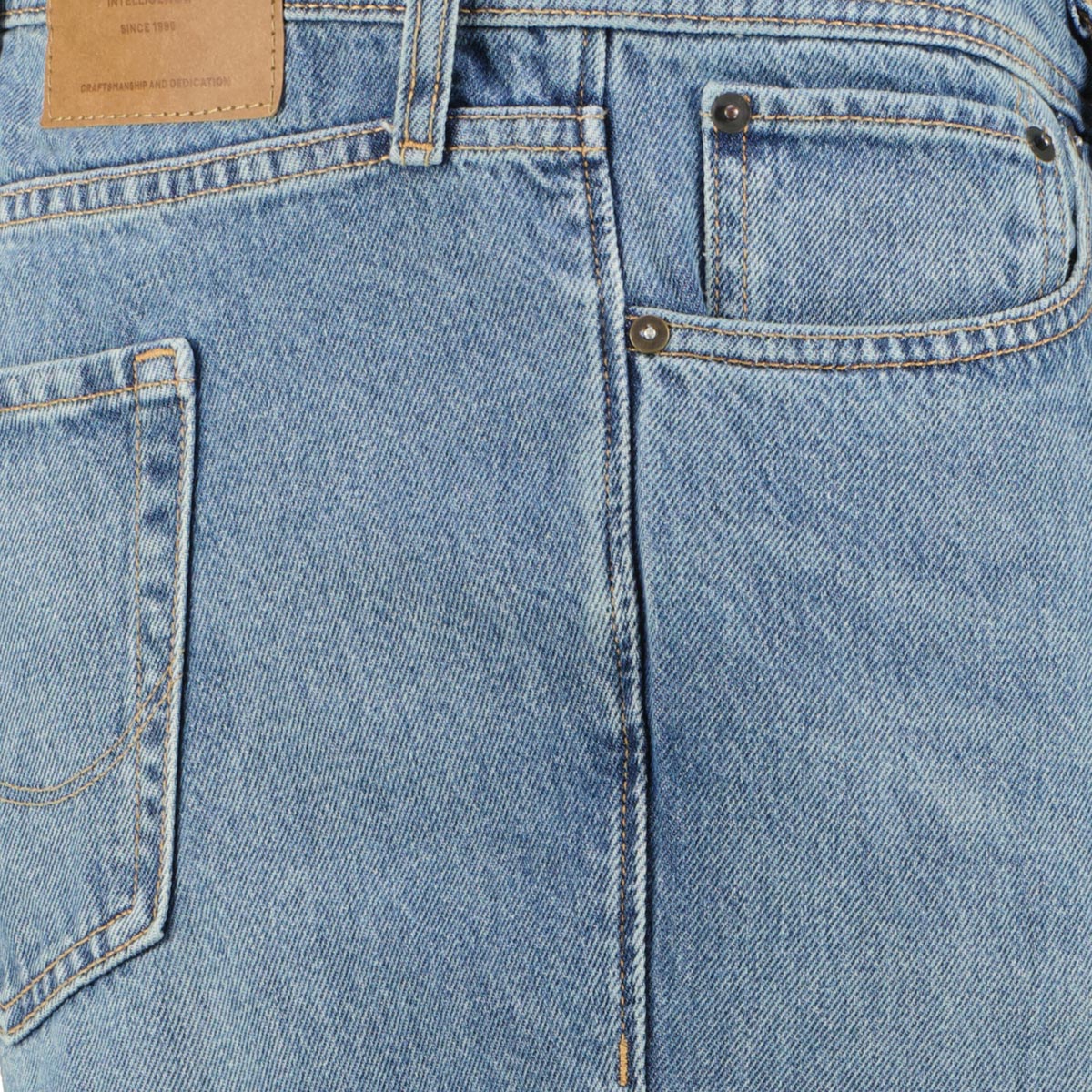 Jack&Jones Jeans "Eddie", Loose Fit jeansblau