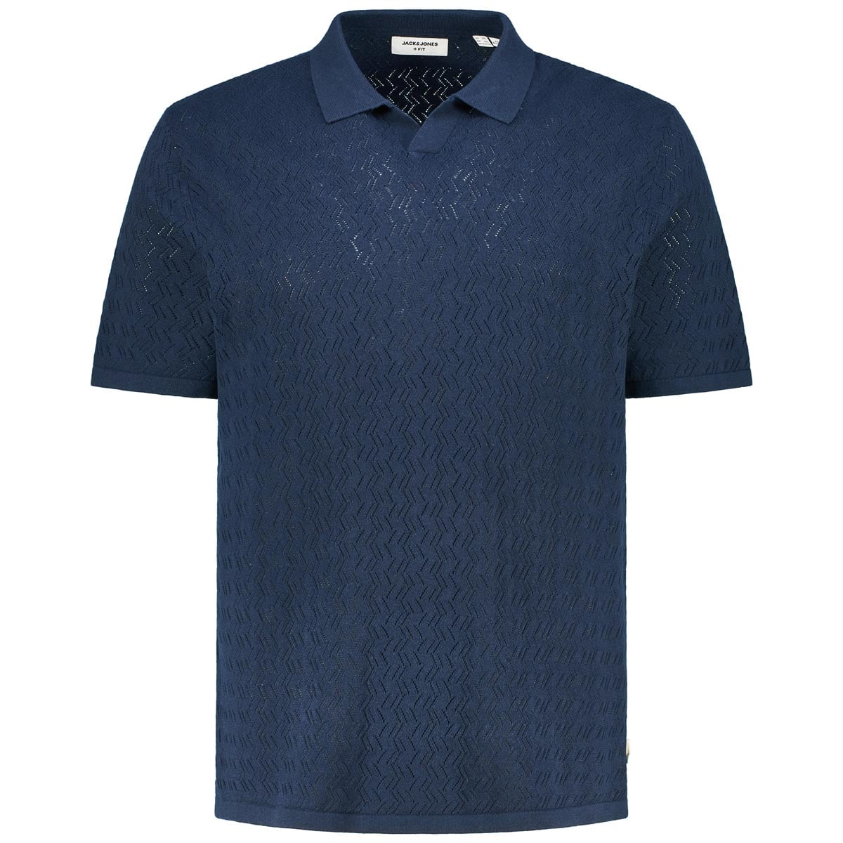 Jack&Jones Strick-Poloshirt Farbe Marine Größe, 4XL