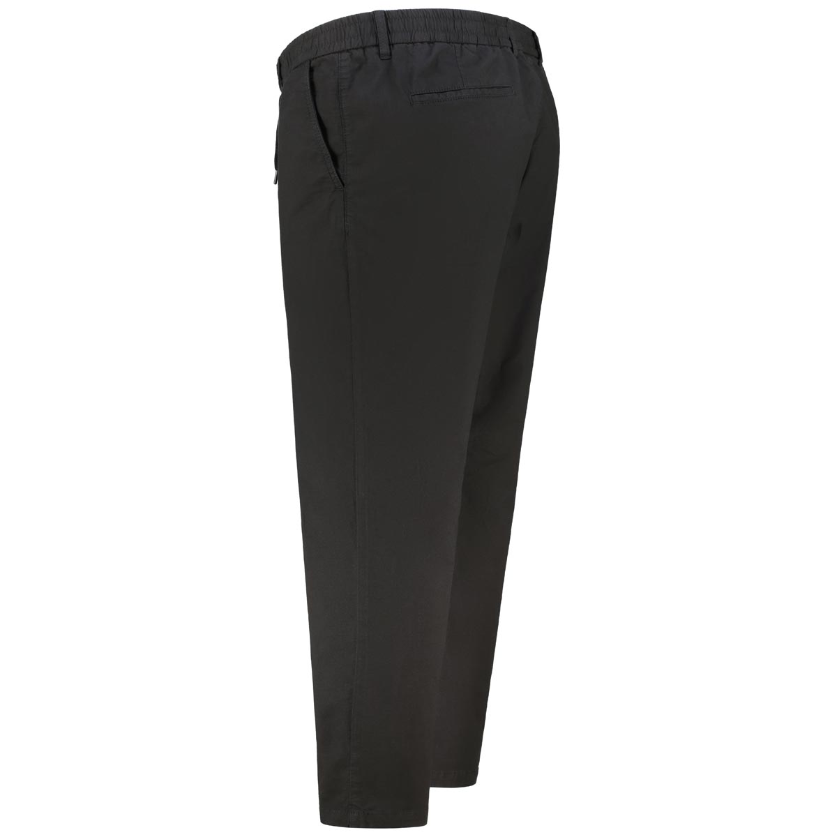 BOSS Chinos mit Dehnbund schwarz