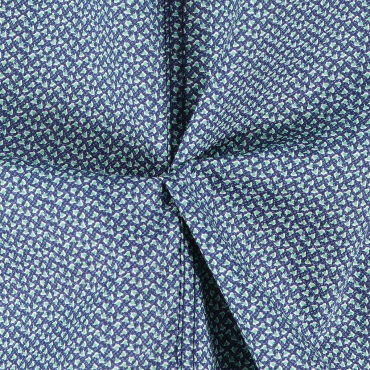 CASA MODA Freizeithemd aus Baumwolle blau/grau