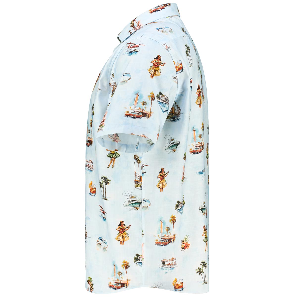 ETERNA Businesshemd mit Allover-Muster Farbe hellblau Größe: 48 günstig online kaufen