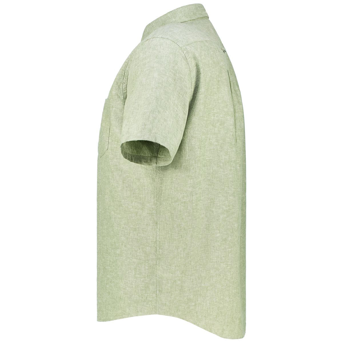 Gant Freizeithemd mit Leinen grün