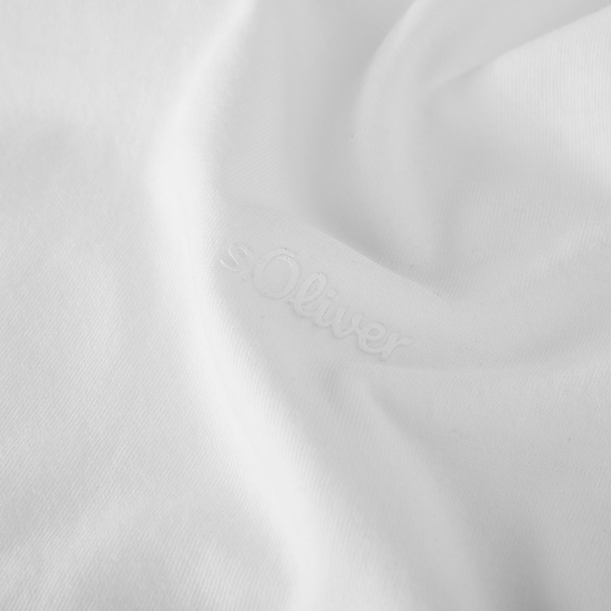 s.Oliver T-Shirt aus Baumwolle weiß