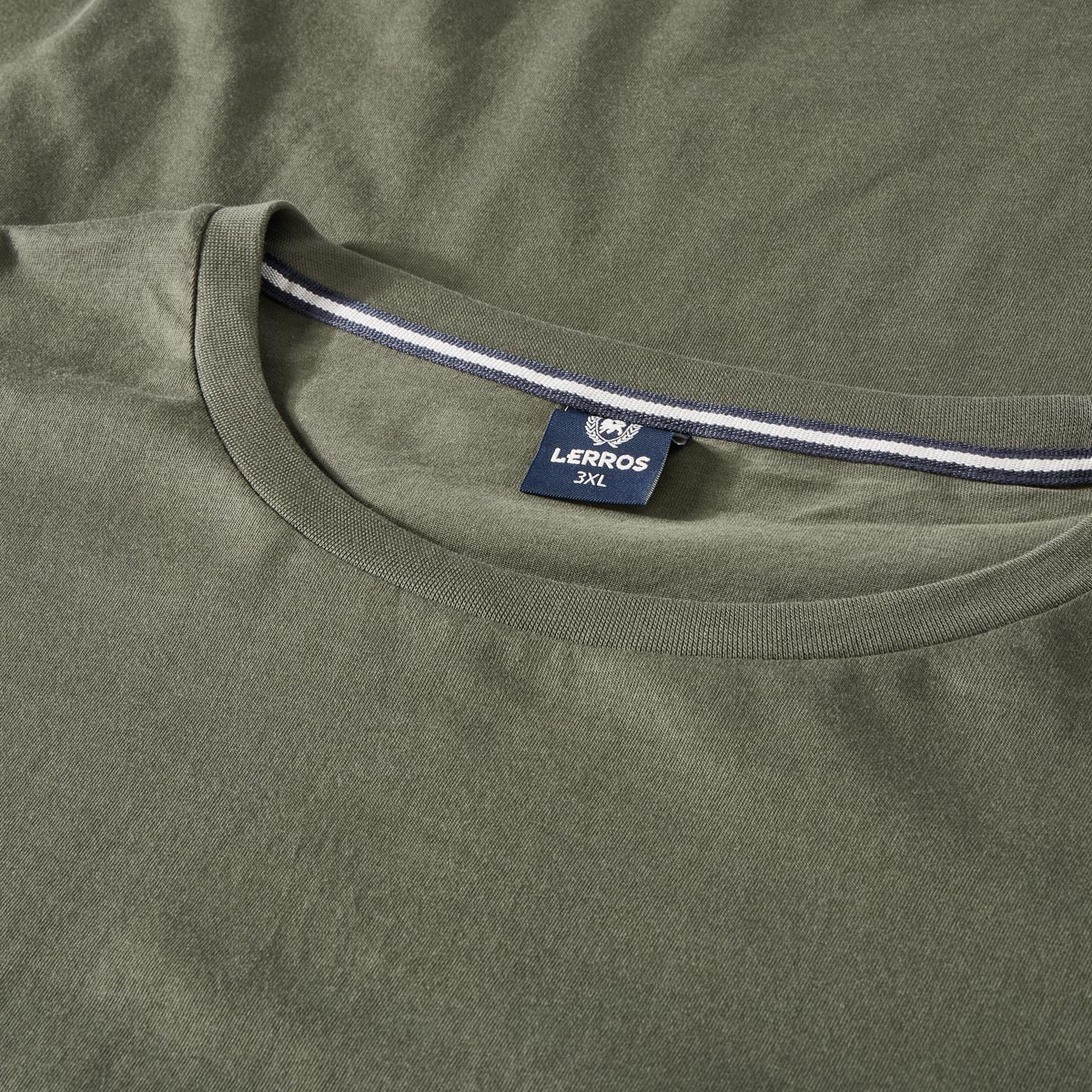 Lerros Longsleeve aus Baumwolle khaki
