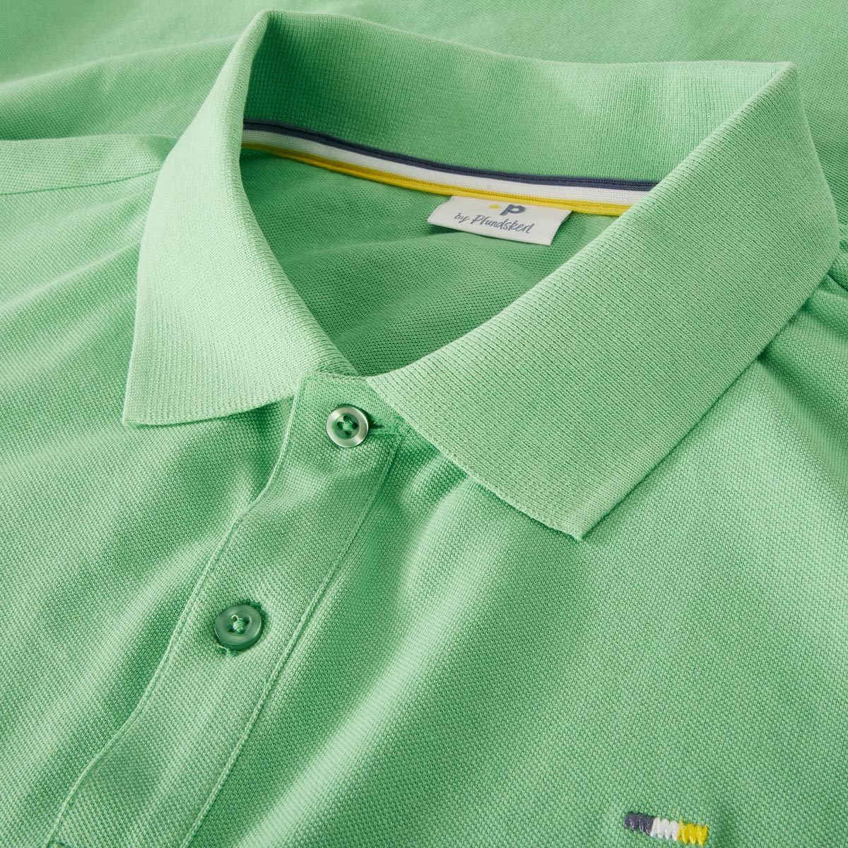 Pfundskerl Doppelpack Poloshirt aus Baumwolle jeansblau/mint