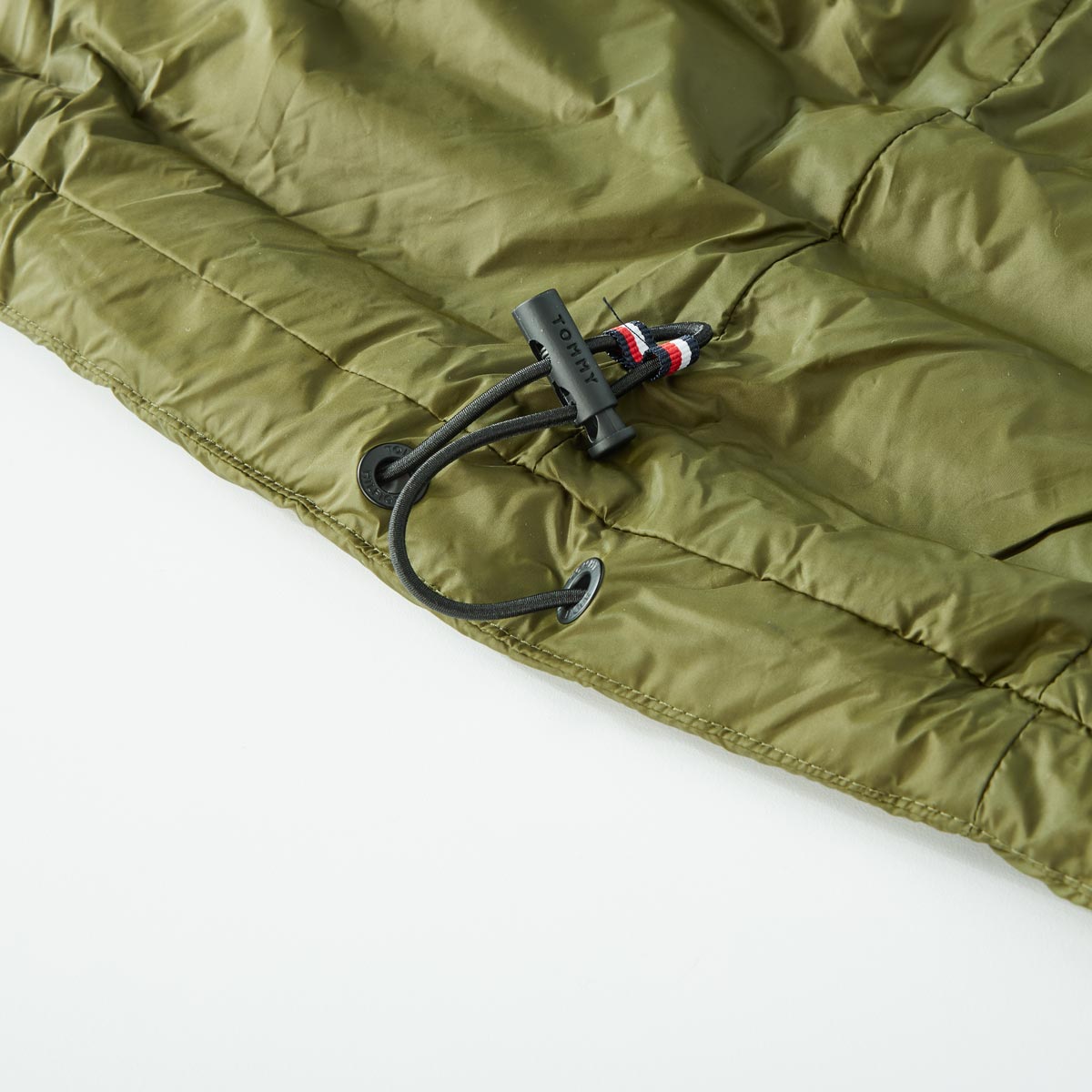 Tommy Hilfiger Steppweste, wasserabweisend, packbar khaki