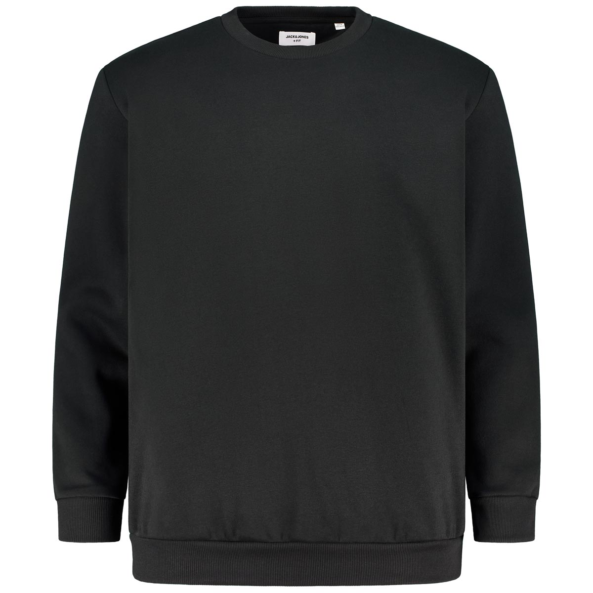 Jack&Jones Sweatshirt aus Baumwollmischung schwarz