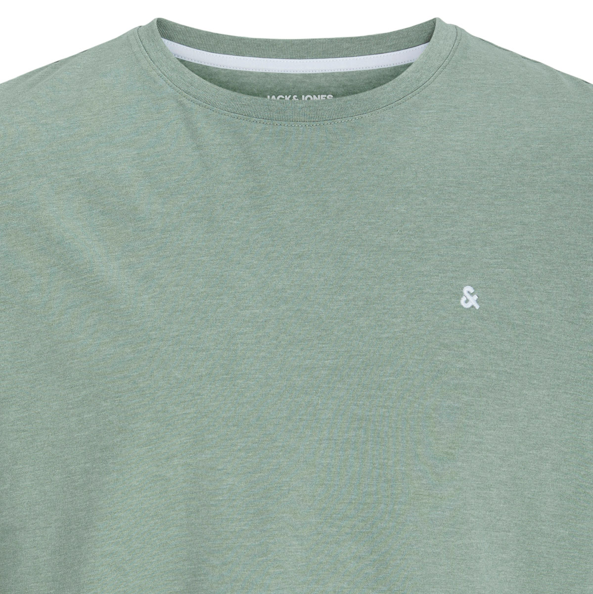 Jack&Jones T-Shirt mit Label-Stickerei Farbe grün Größe: 7XL günstig online kaufen