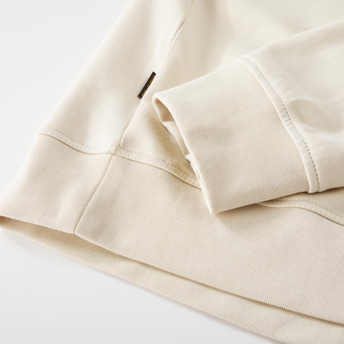 PME LEGEND Sweatshirt aus Biobaumwolle creme