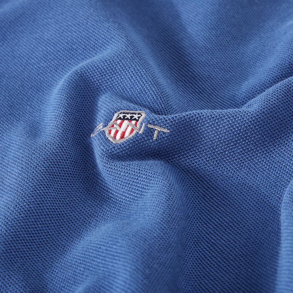 Gant Poloshirt aus Baumwoll-Piqué blau