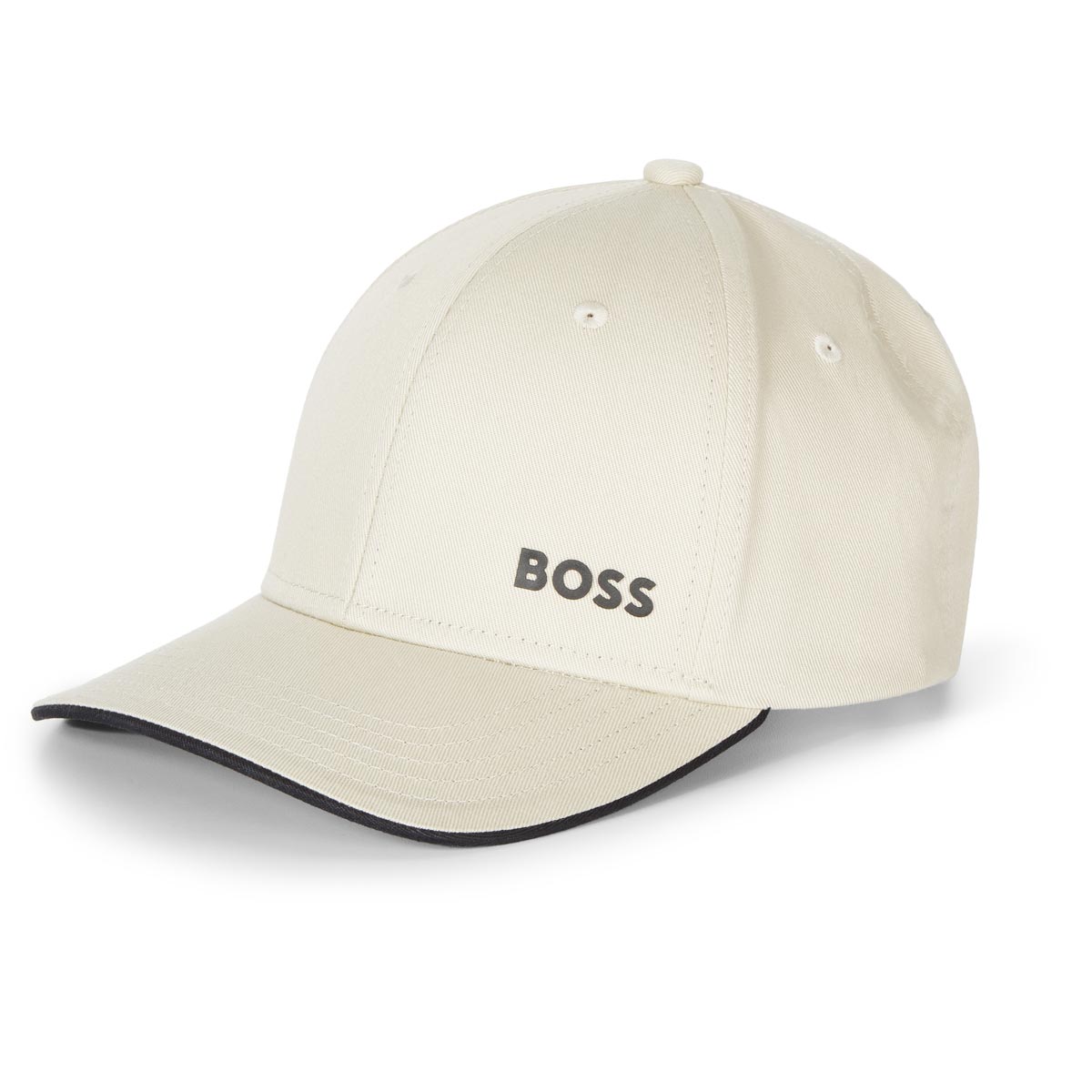 BOSS Cap mit Logo-Print Farbe beige Größe: One Size günstig online kaufen