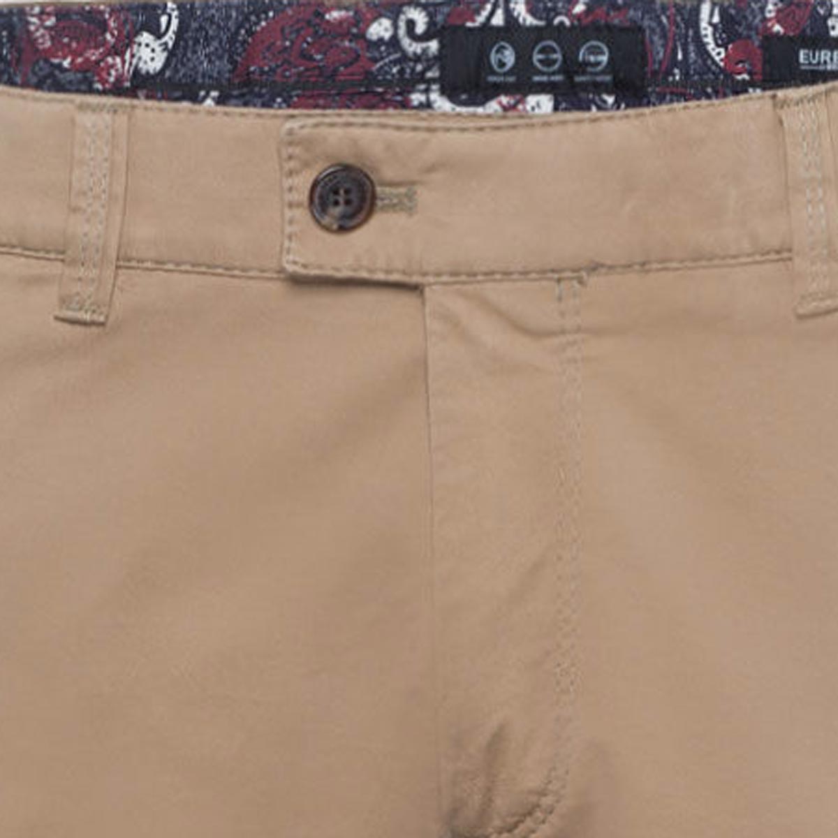 Eurex by Brax Stretch-Chinos „Jim“, Tapered Fit sand
