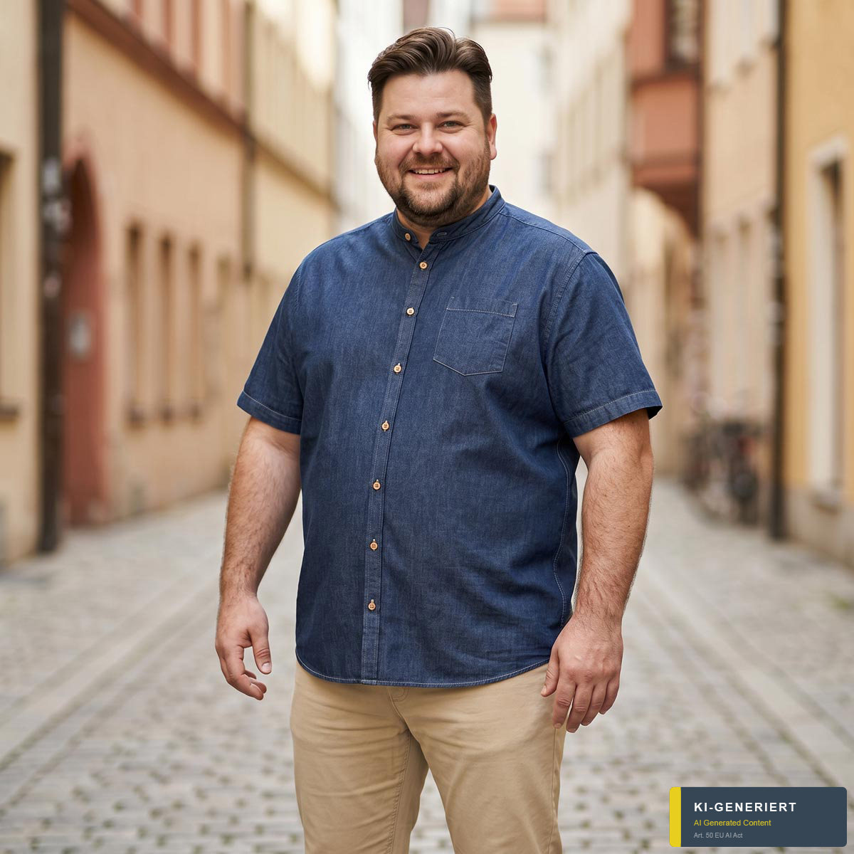 Pfundskerl Jeanshemd, leicht dunkelblau