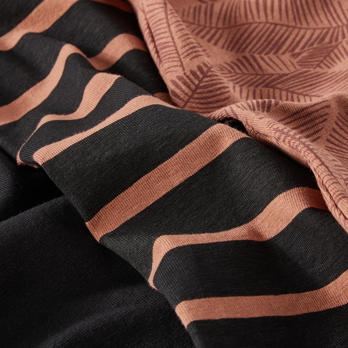 North 3er-Pack Pants mit Elasthan braun