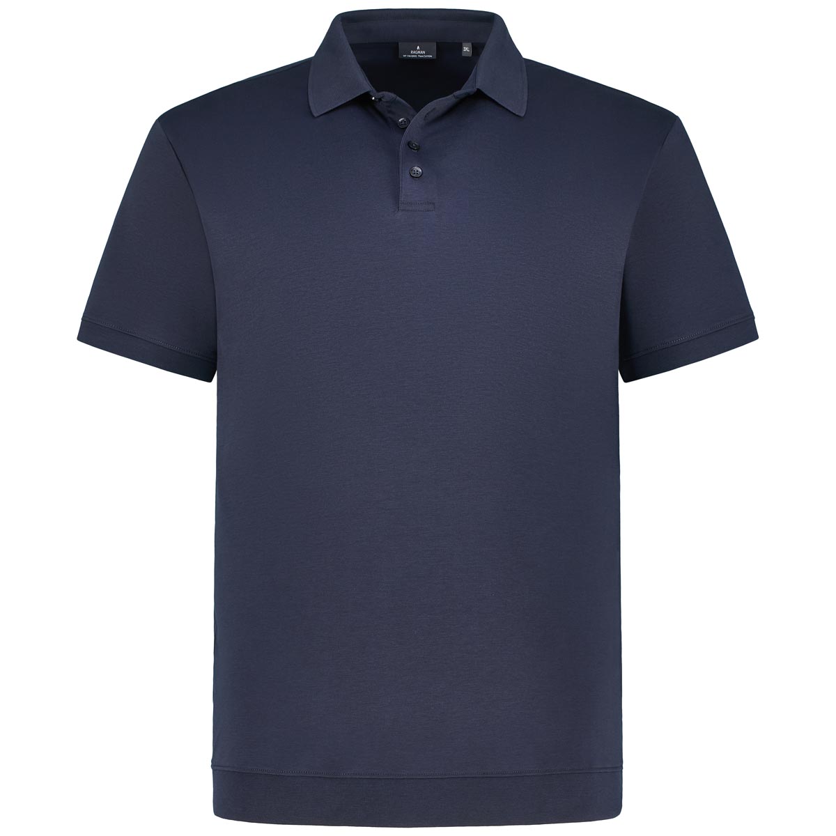 RAGMAN Basic-Poloshirt Farbe marine Größe: 3XL günstig online kaufen