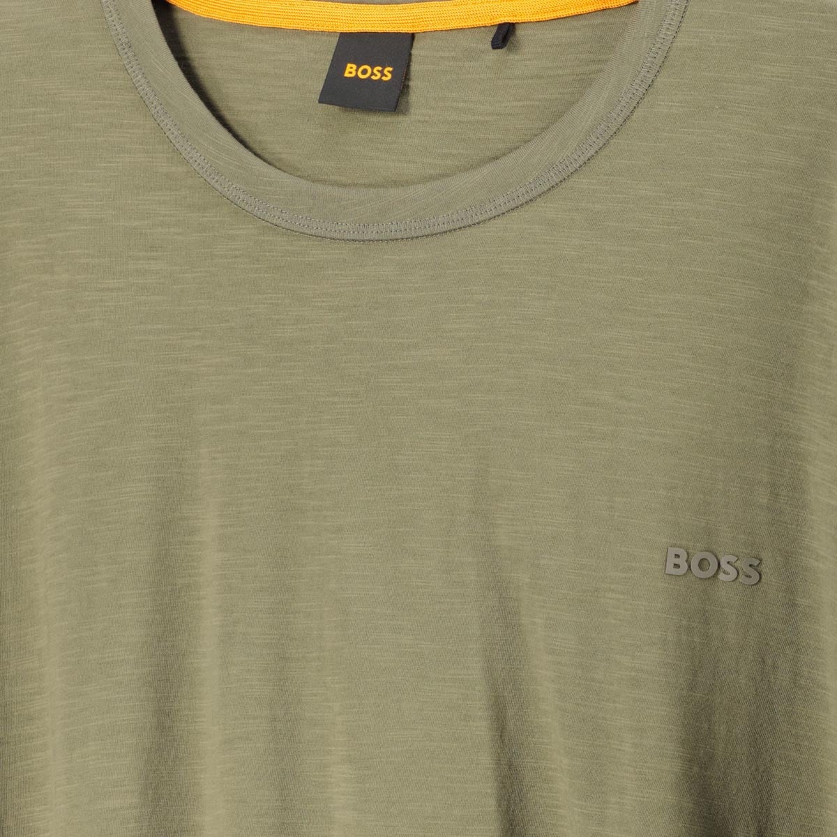 BOSS T-Shirt aus Biobaumwolle khaki BOSS T-Shirt aus Biobaumwolle khaki