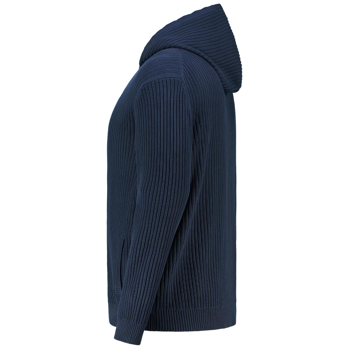 s.Oliver Strickjacke mit Kapuze blau