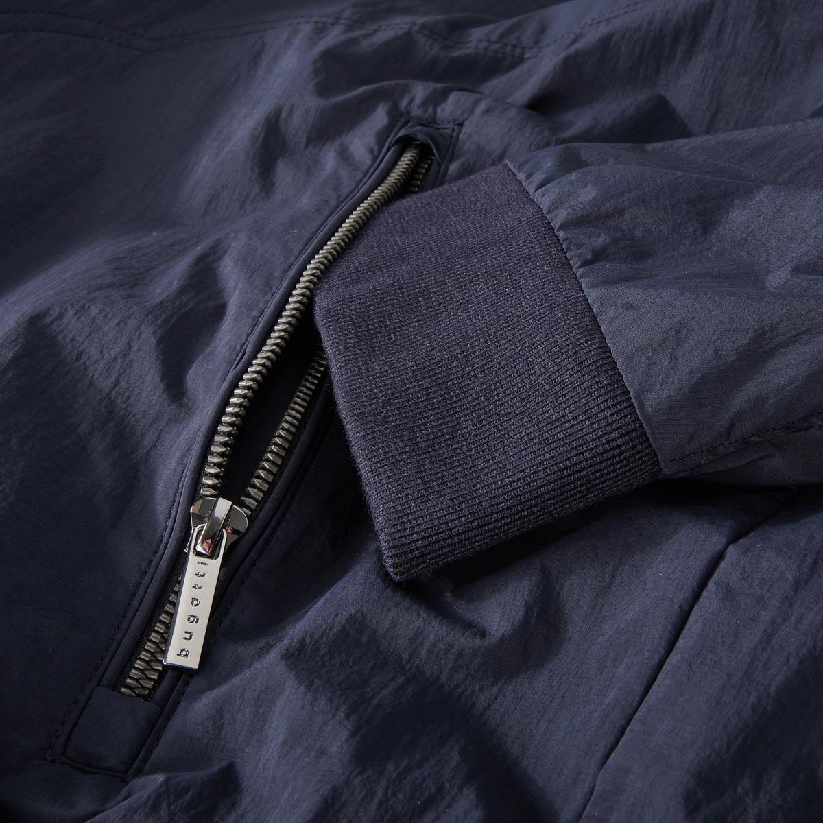 bugatti Blousonjacke mit Stehkragen, wasserabweisend dunkelblau