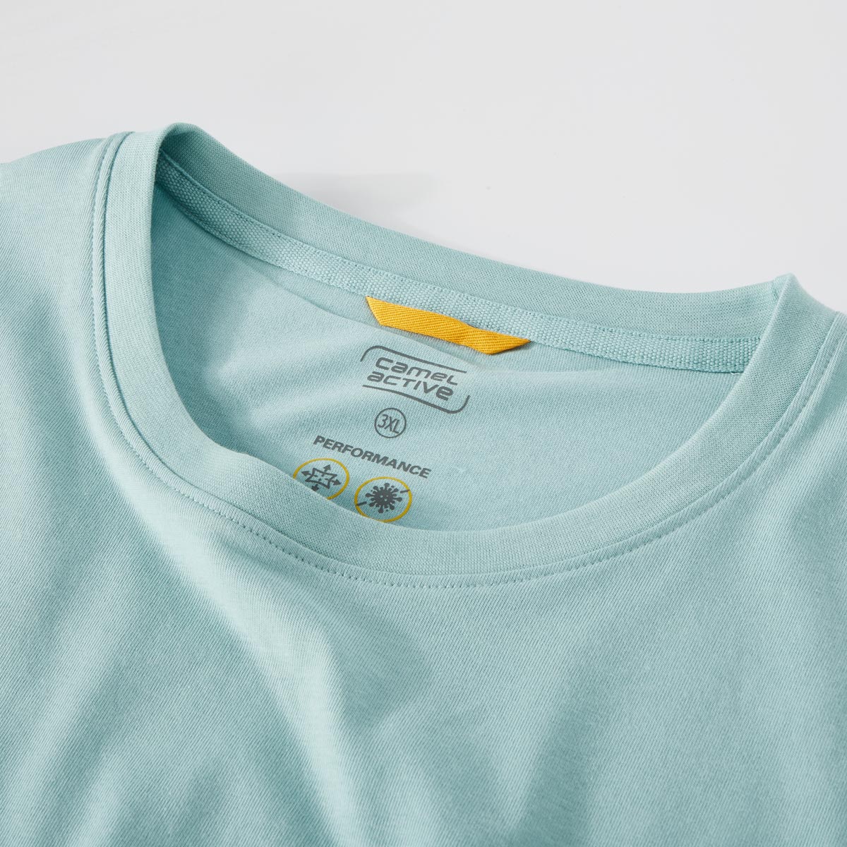 camel active T-Shirt mit Stretch grün