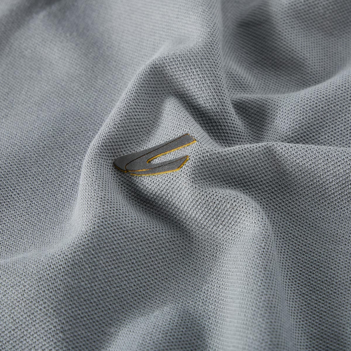 camel active Poloshirt mit Elasthan blau