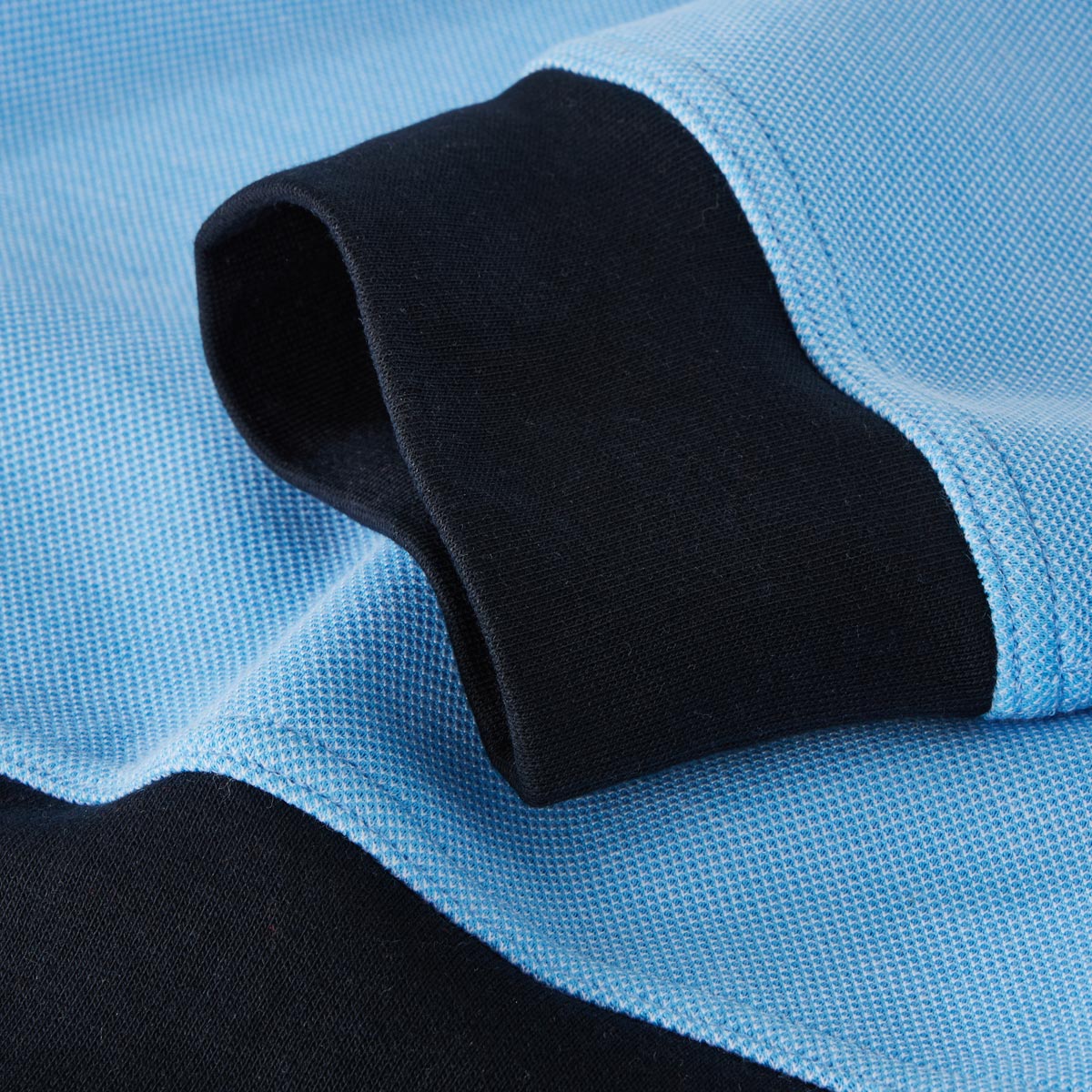 Hajo Sweatshirt "Stay Fresh", bügelfrei lichtblau