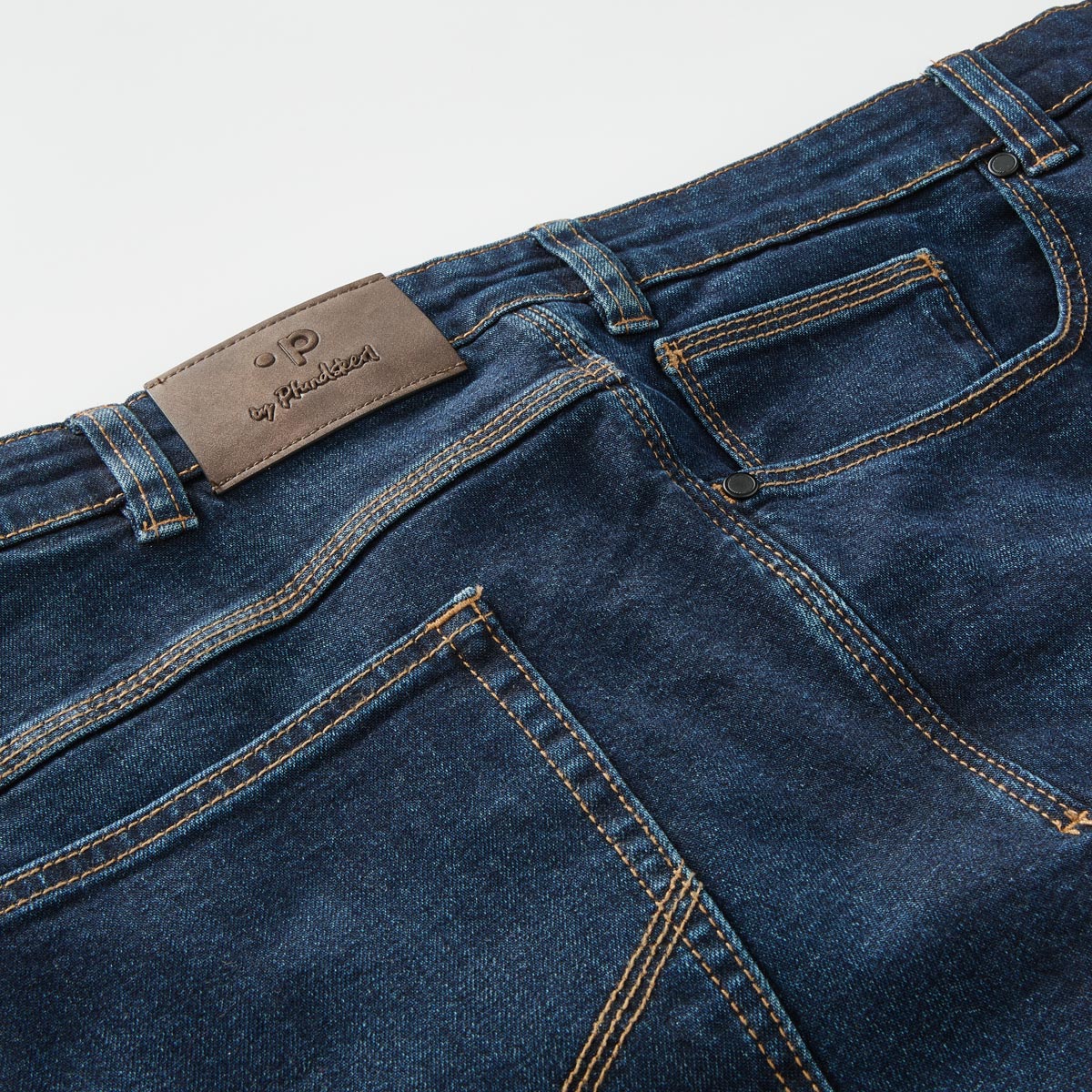 Pfundskerl Stretch-Jeans "Toronto", Regular Fit dunkelblau