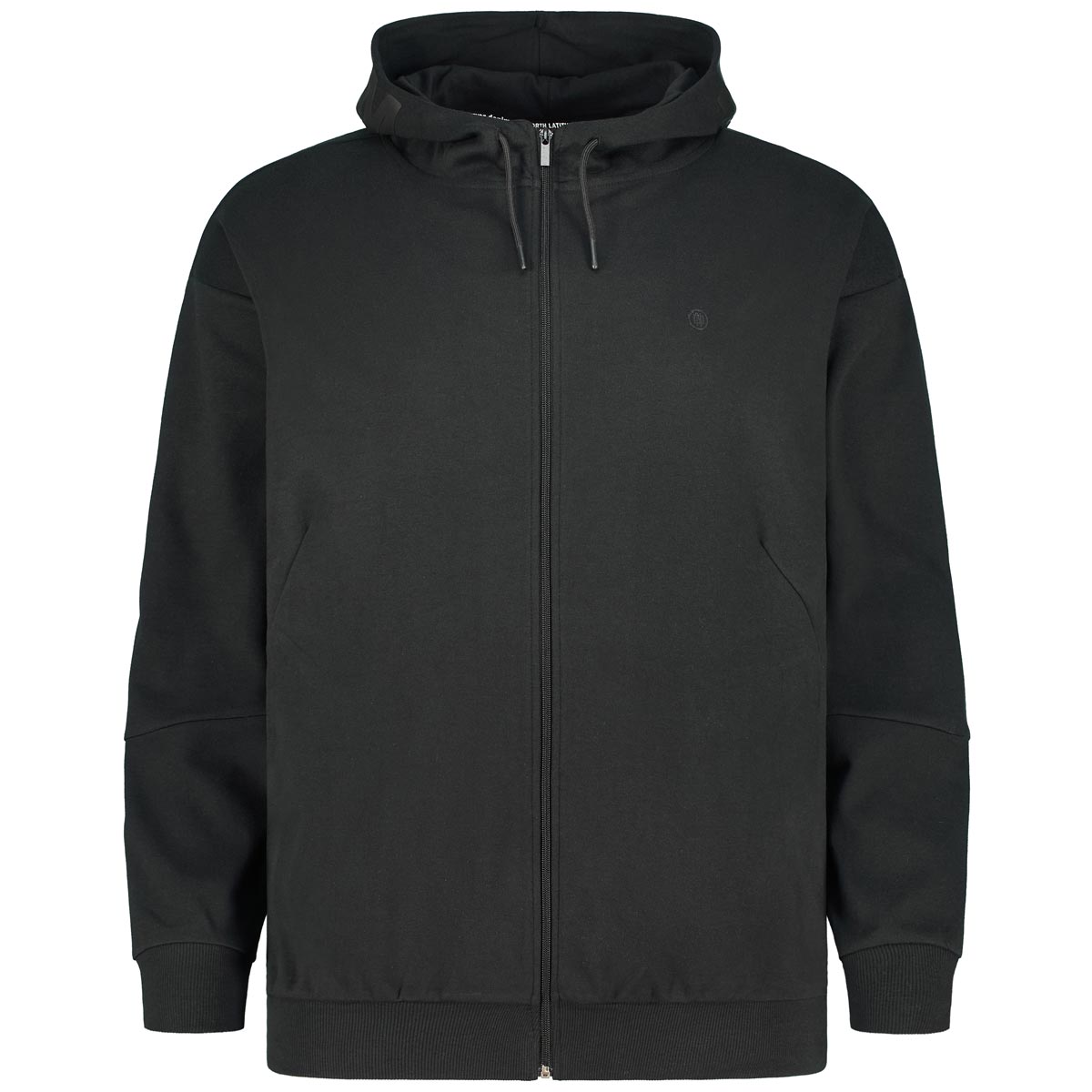 North Sweatjacke mit Label-Print Farbe schwarz Größe: 3XL günstig online kaufen