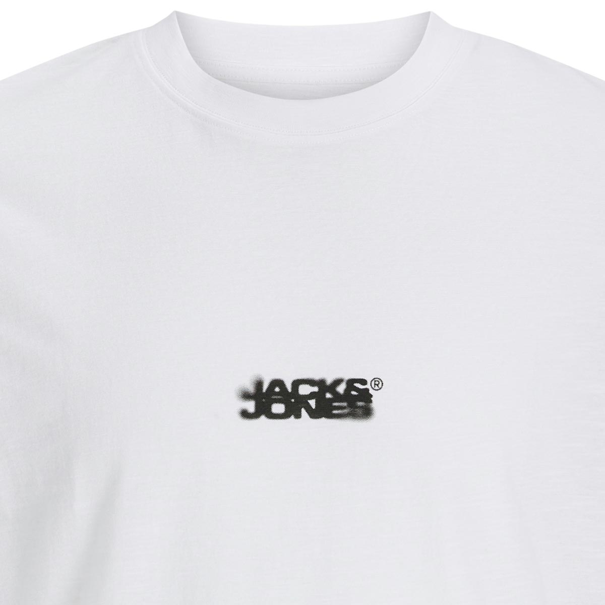 Jack&Jones T-Shirt mit Label-Print weiß