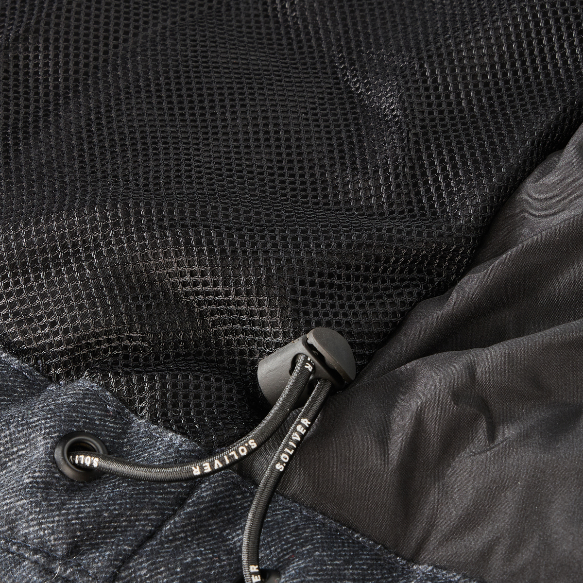 s.Oliver Wattierter Blouson, wasserabweisend blau