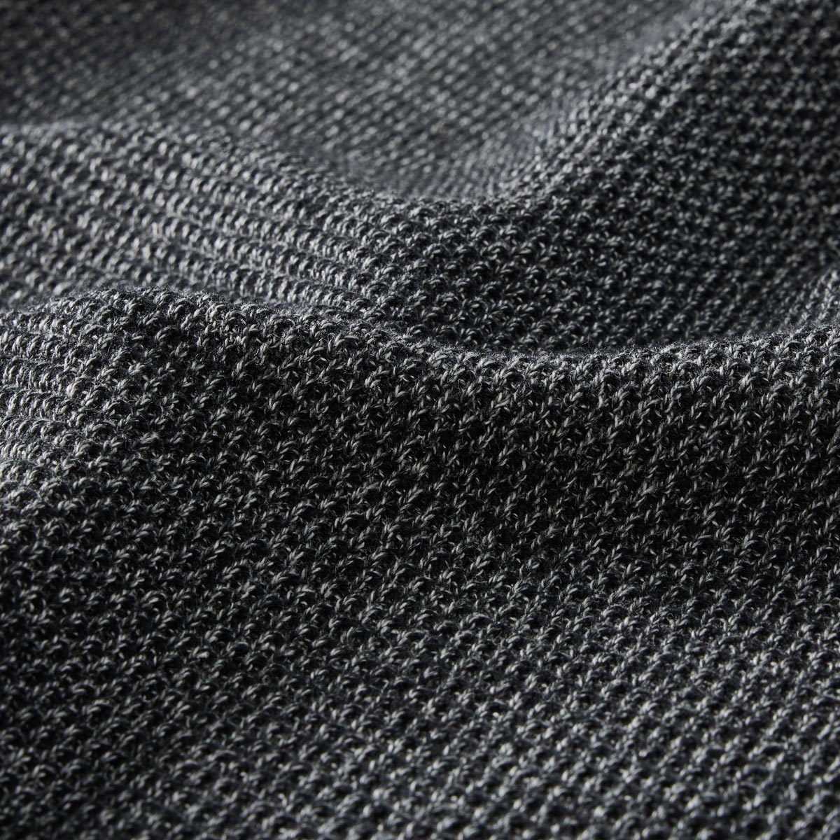 CASA MODA Stricktroyer aus Baumwolle anthrazit