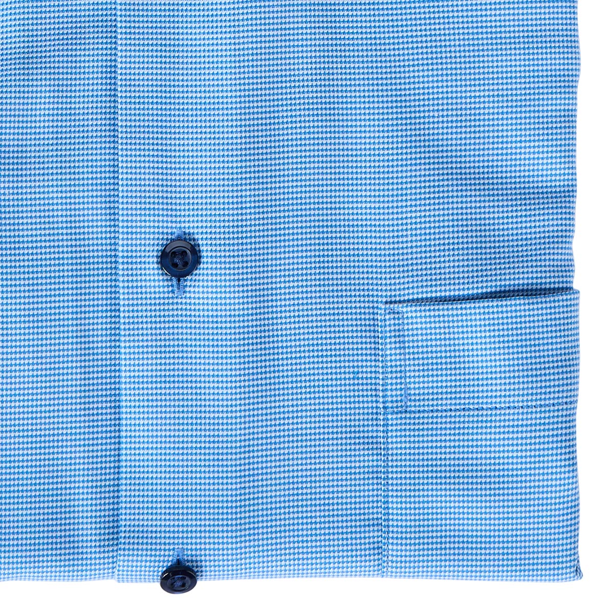 ETERNA Businesshemd, bügelfrei, kurzarm mittelblau