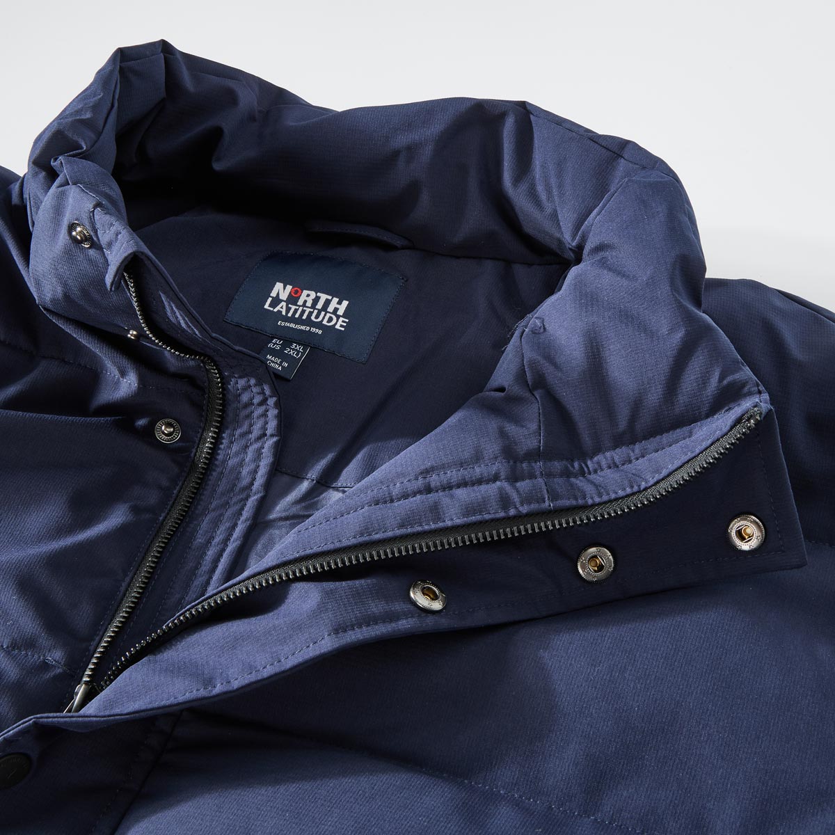 North Wattierte Steppjacke dunkelblau