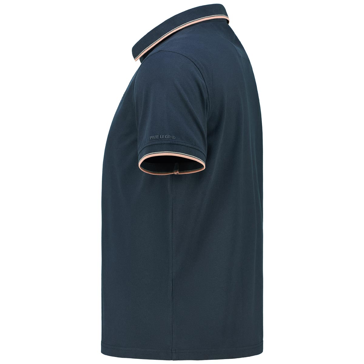 PME LEGEND Poloshirt mit Stretch dunkelblau