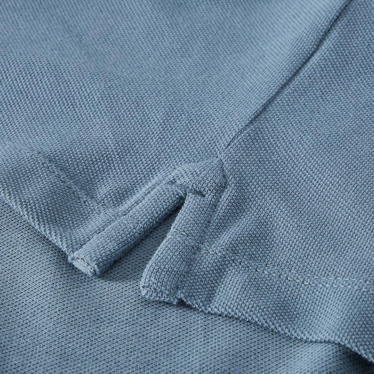 s.Oliver Basic-Poloshirt mittelblau