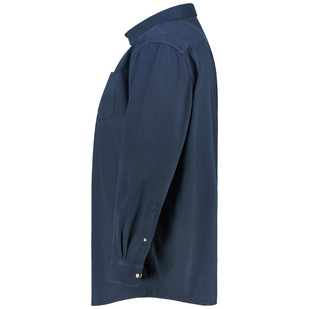 Shirts & More Trachtenhemd aus Baumwolle Farbe dunkelblau Größe: 3XL günstig online kaufen