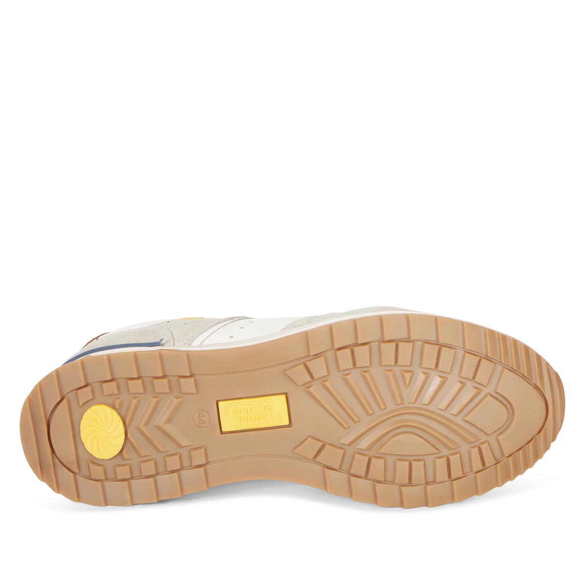 camel active Sneaker aus Leder weiß