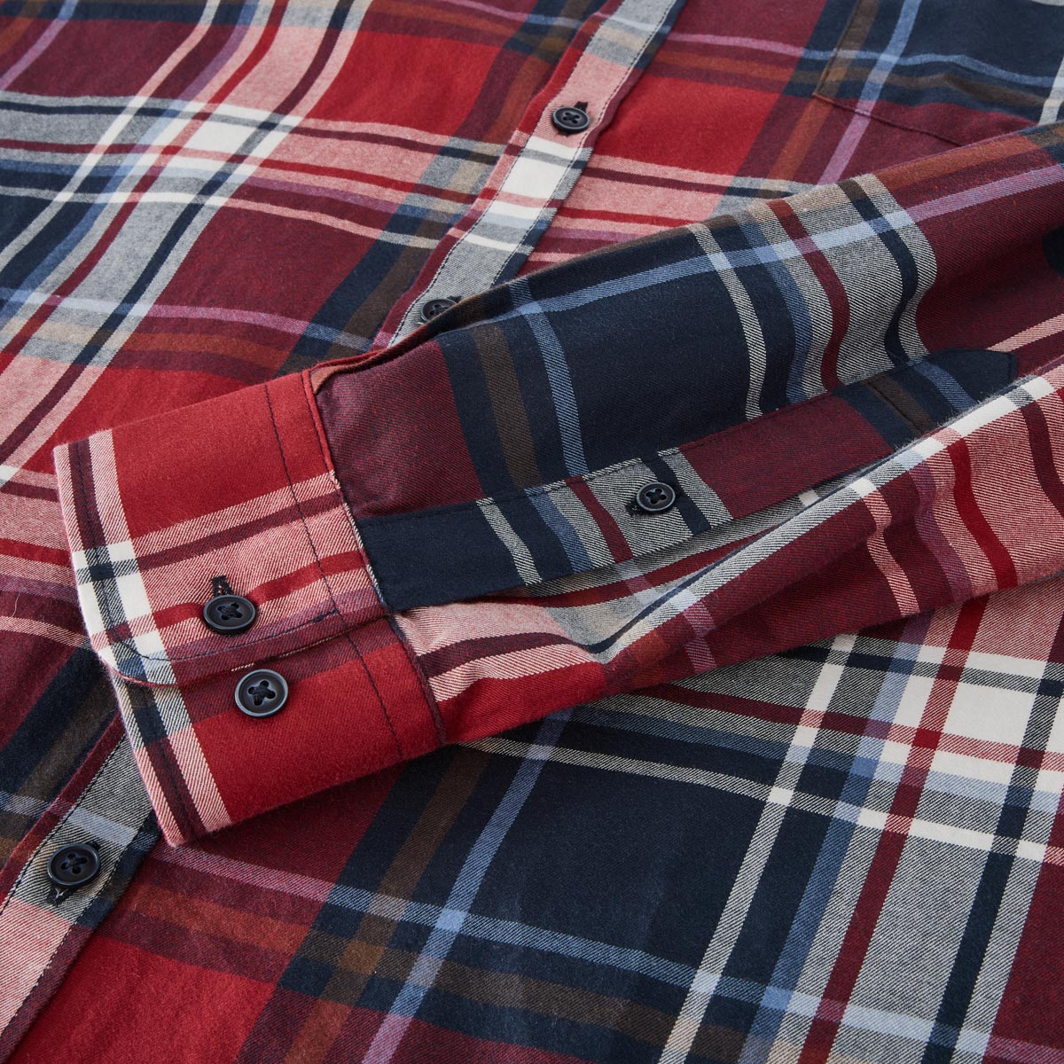 Pfundskerl Kariertes Freizeithemd blau