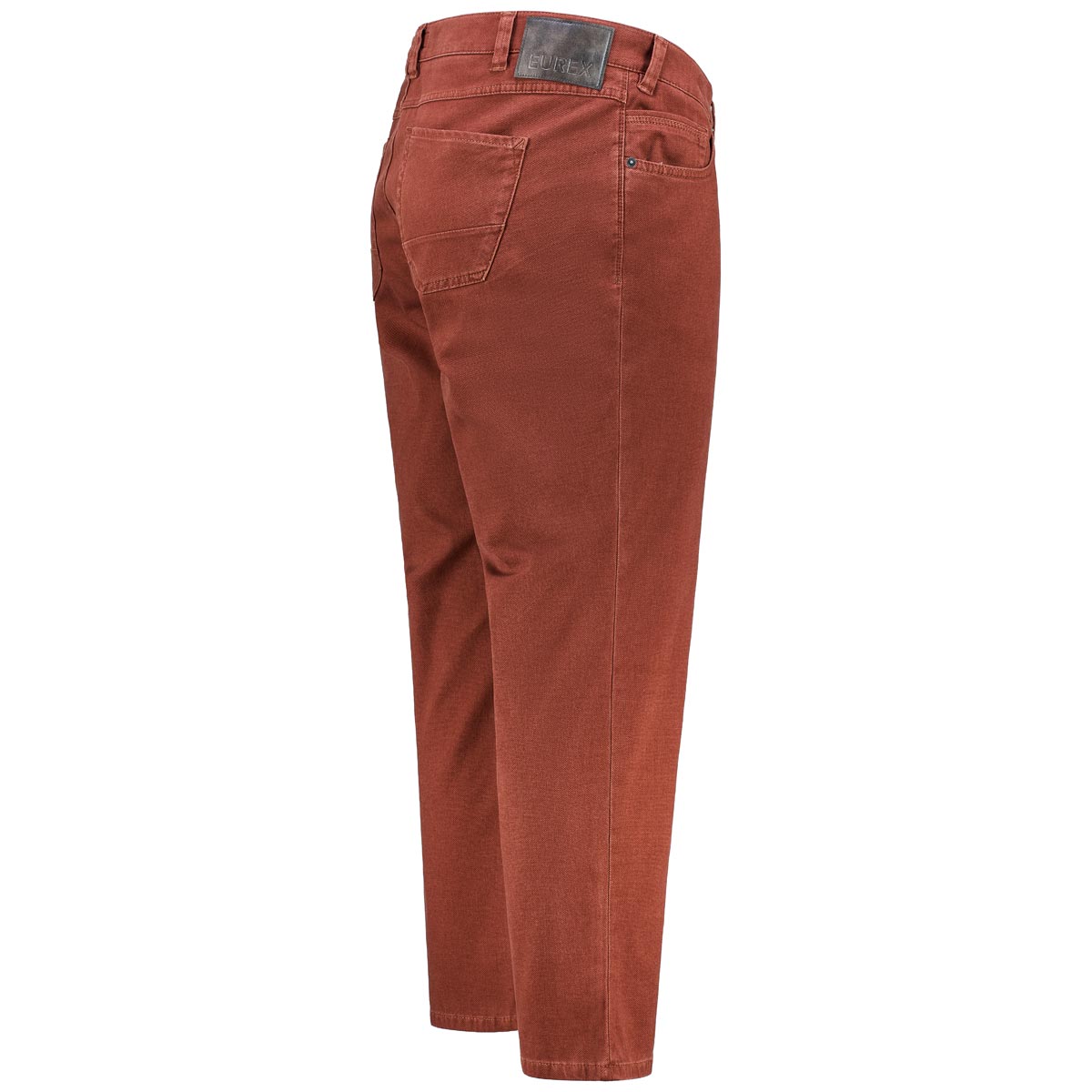 EUREX Jeans „Luke“ mit Stretch, Regular Fit rot