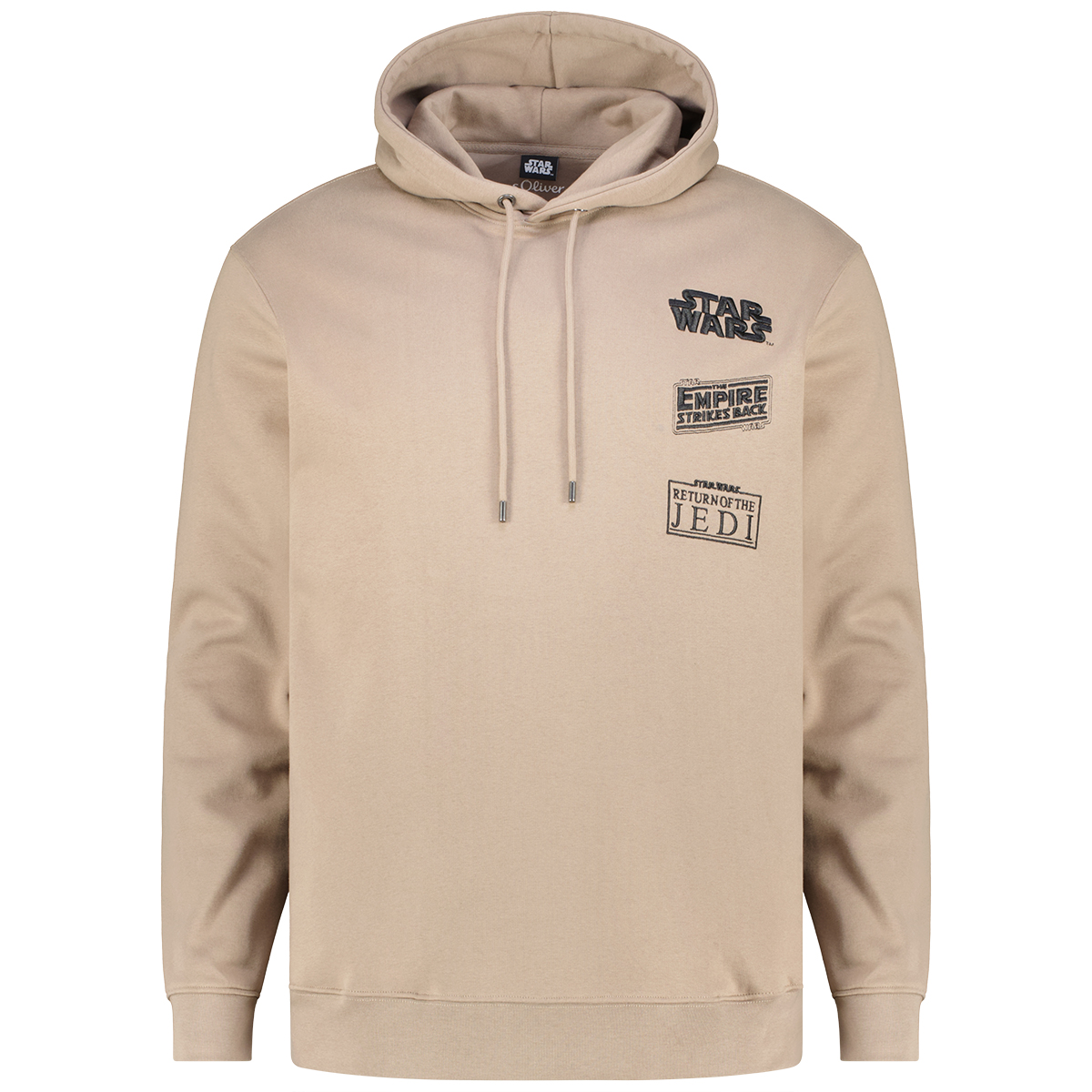 s.Oliver Hoodie mit Star Wars Print braun