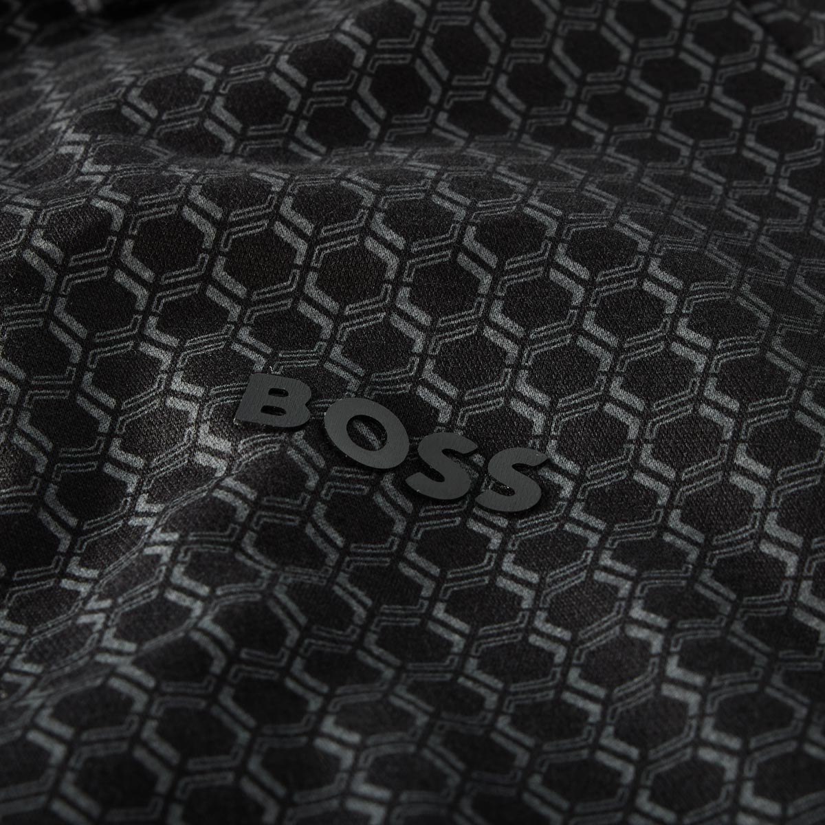 BOSS Freizeithemd mit Stretch, atmungsaktiv anthrazit