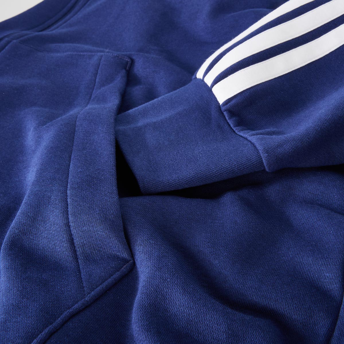 adidas Joggingjacke blau/weiß