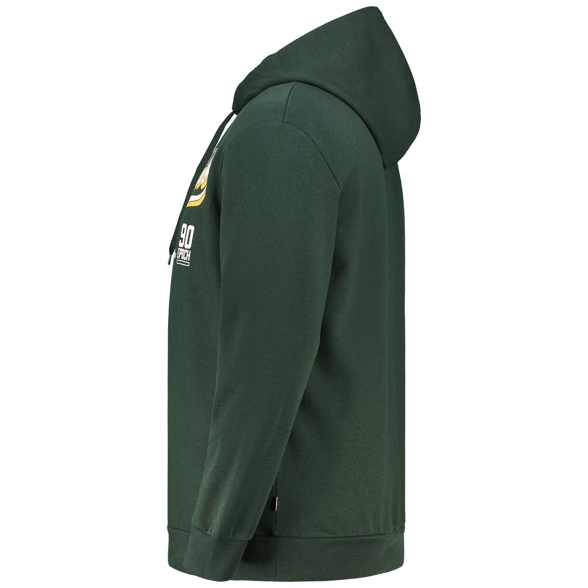 Jack&Jones Hoodie mit Label-Print dunkelgrün