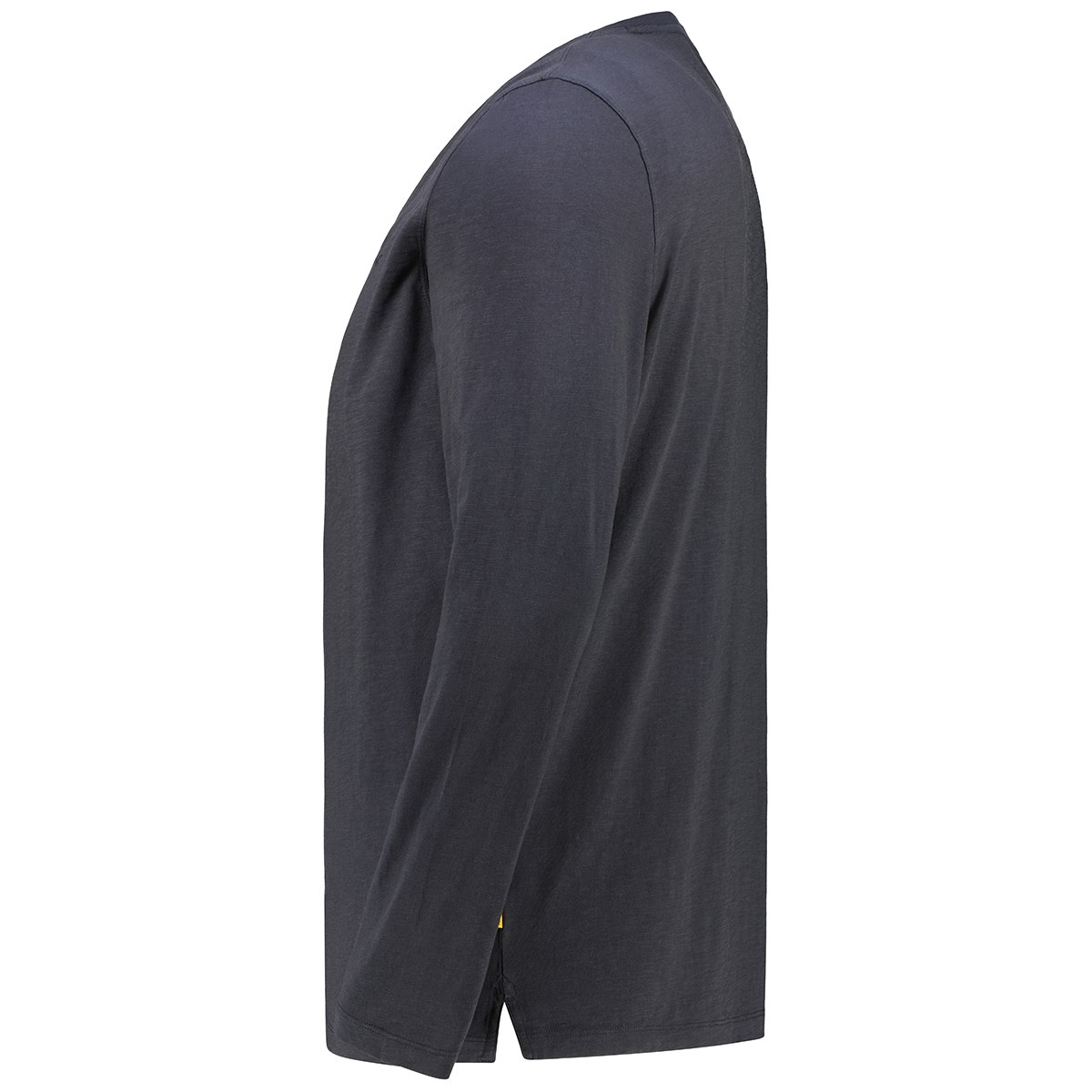 camel active Longsleeve mit Serafinokragen anthrazit