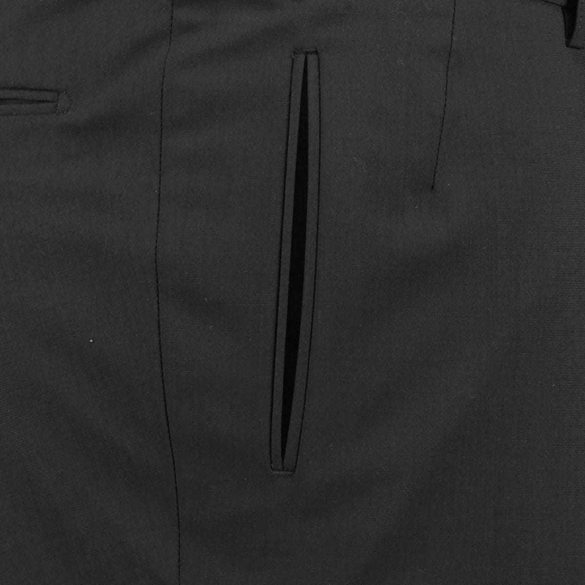 Digel Anzughose mit Stretch, knitterresistent, fleckabweisend schwarz Digel Anzughose mit Stretch, knitterresistent, fleckabweisend schwarz