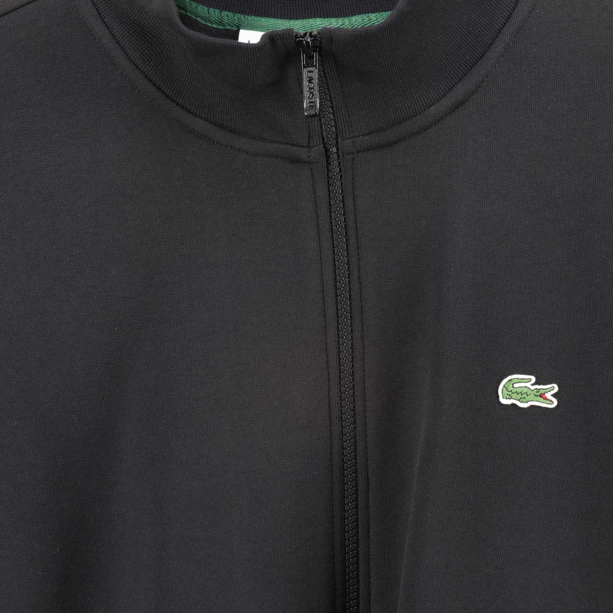 LACOSTE Sweatjacke mit Biobaumwolle schwarz