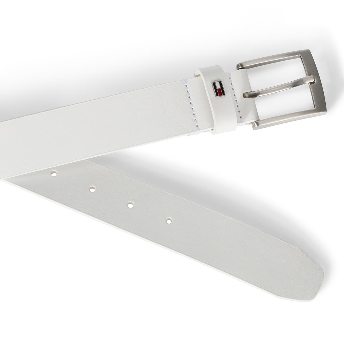 Tommy Hilfiger Gürtel aus Leder Farbe weiß Größe: 115 günstig online kaufen