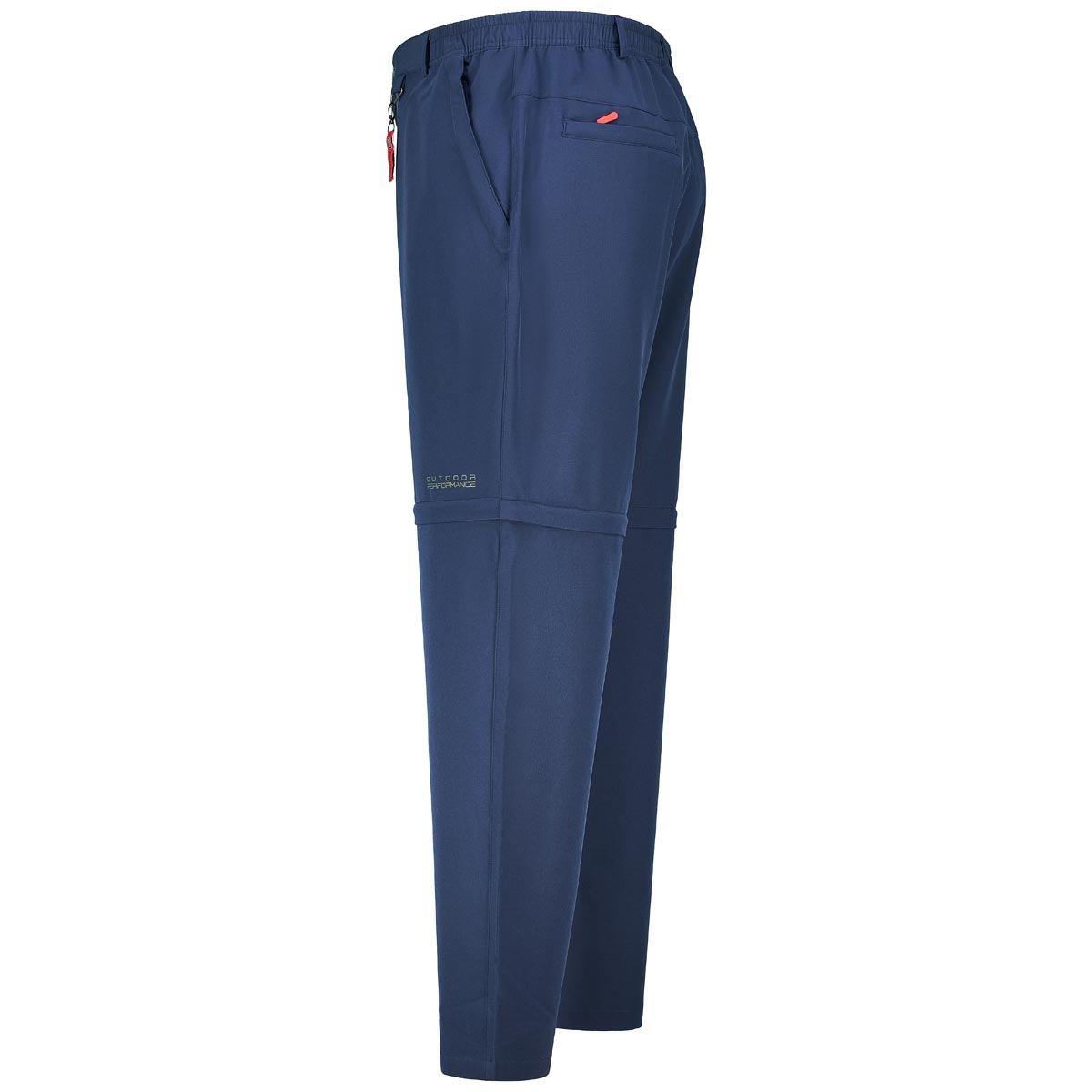 ADAMO Zipp-off Hose mit Cargo-Tasche dunkelblau