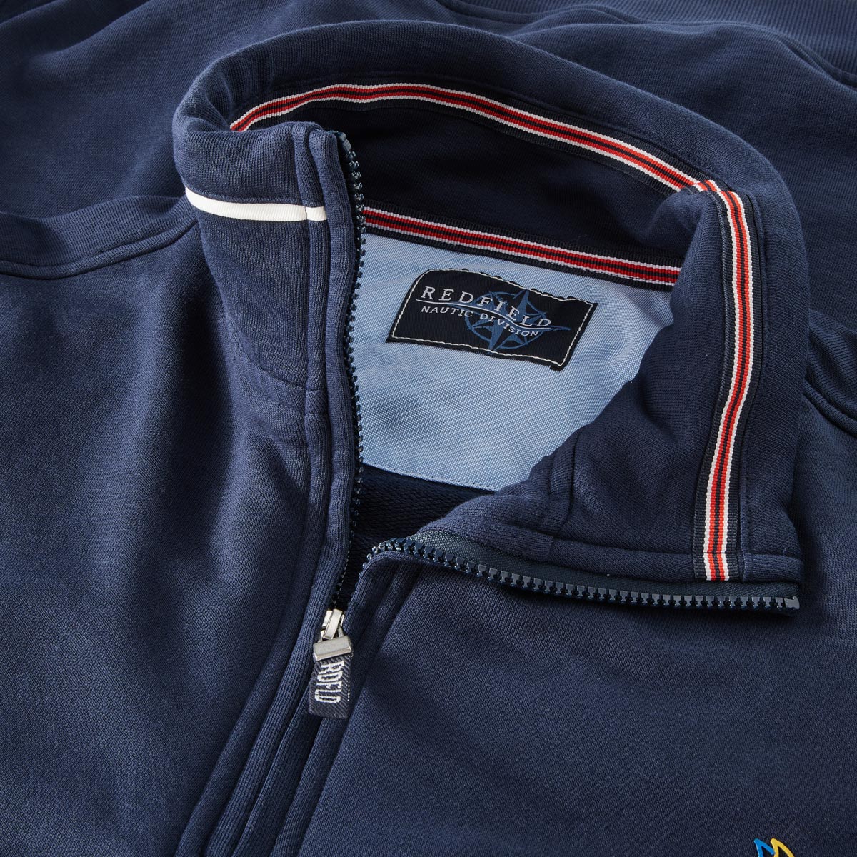 Redfield Sweatshirt mit Print dunkelblau