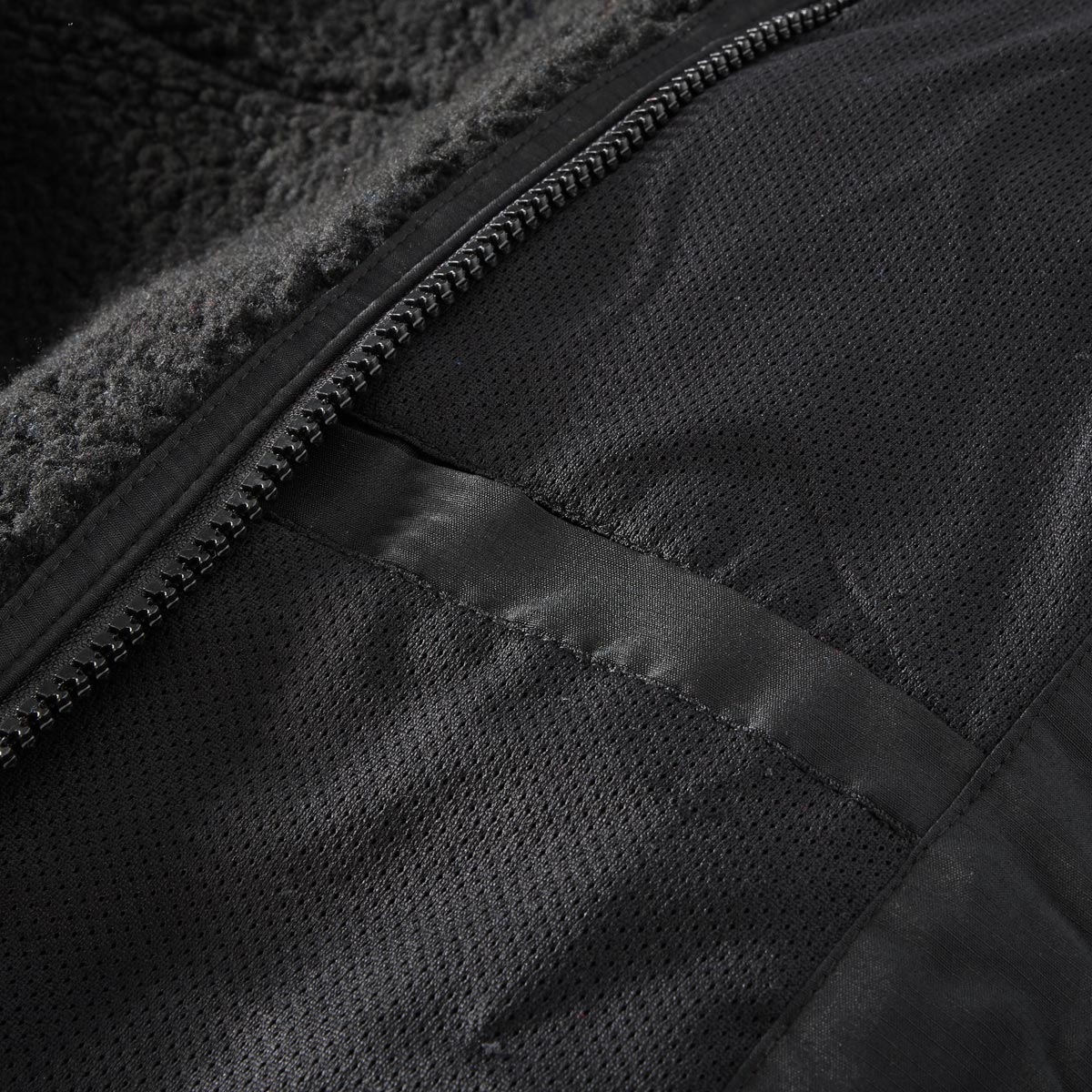 Jack&Jones Teddyfleece-Jacke schwarz