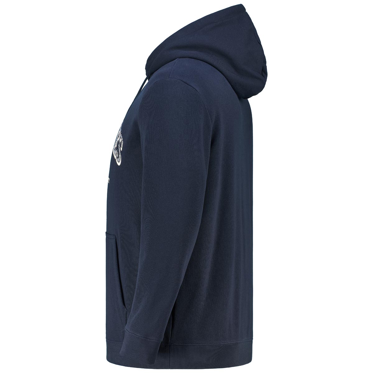 Jack&Jones Hoodie mit Label-Print blau